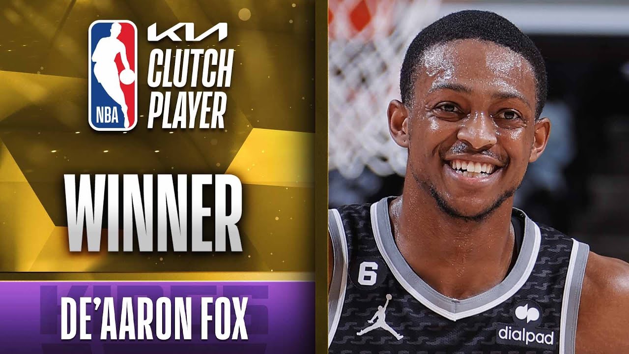 De'Aaron Fox Wins The 2022-2023 NBA 