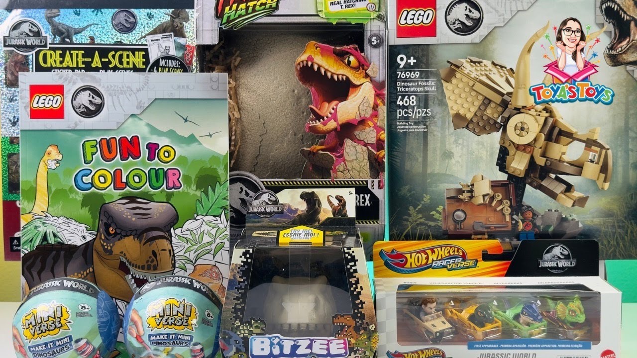 Unboxing and Review of Jurassic World Rebirth Toys Collection