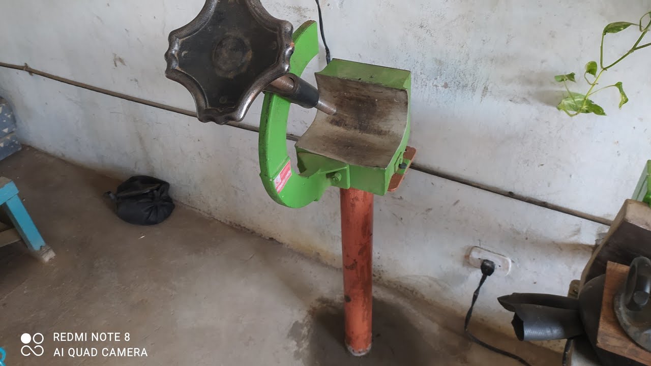 ASSENTANDO MÁQUINA DE VULCANIZAR PNEU DE AUTOMÓVEL!!!