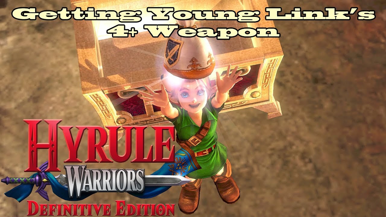 Hyrule Warriors: Definitive Edition - Getting Young Link's Best Weapon: LV4+ Inflamed Deity's Mask