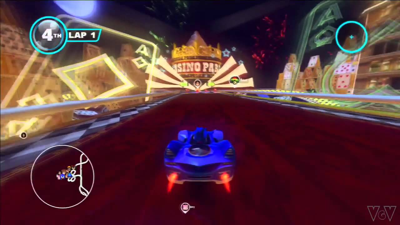 Sonic & All-Stars Racing Transformed - Tracks: Roulette Road (Sonic Heroes)