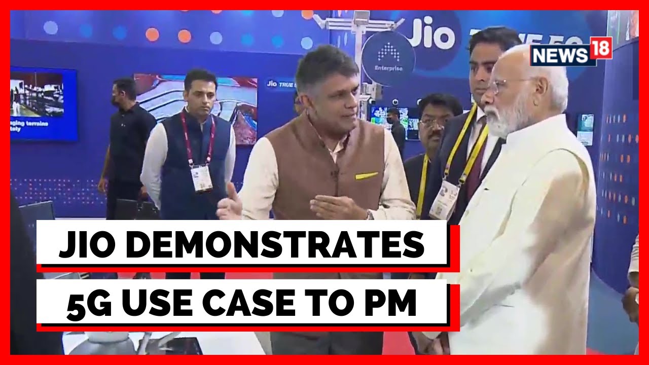 5G Launch In India | 5G In India | 5G News | Jio Demonstrates Use Case In Front Of The PM Modi