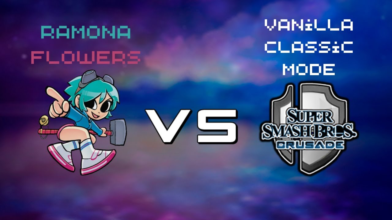 Super Smash Bros. Crusade 9.5 Demo - Ramona Flowers VS Classic Mode (Very Hard)