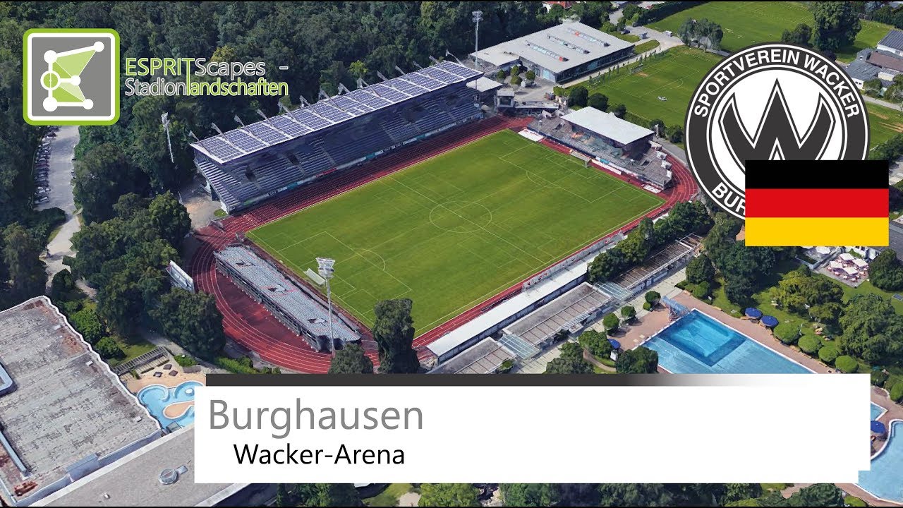 Wacker-Arena | SV Wacker Burghausen | Google Earth | 2016