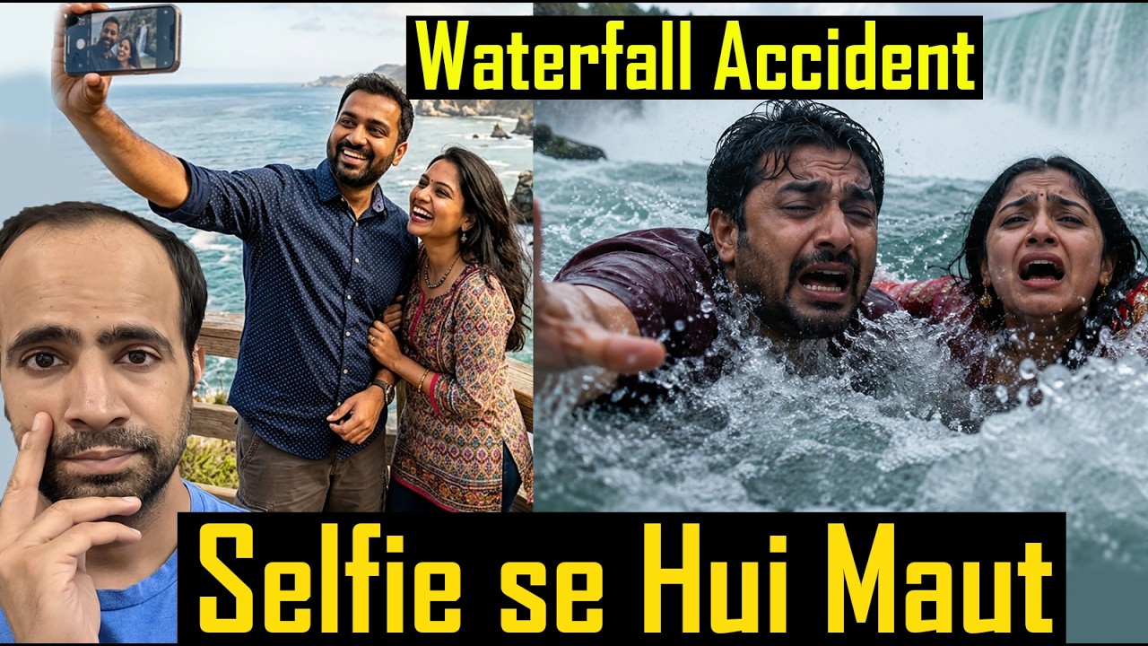Indian Husband Wife Died in a Waterfall Accident in California, America