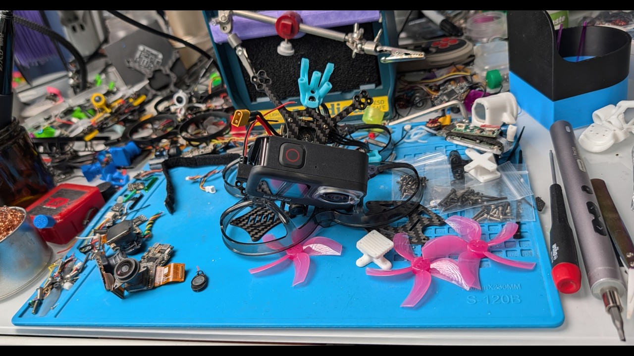 FOXWHOOP25 Build With Half Naked Gopro Nightmare Part 2