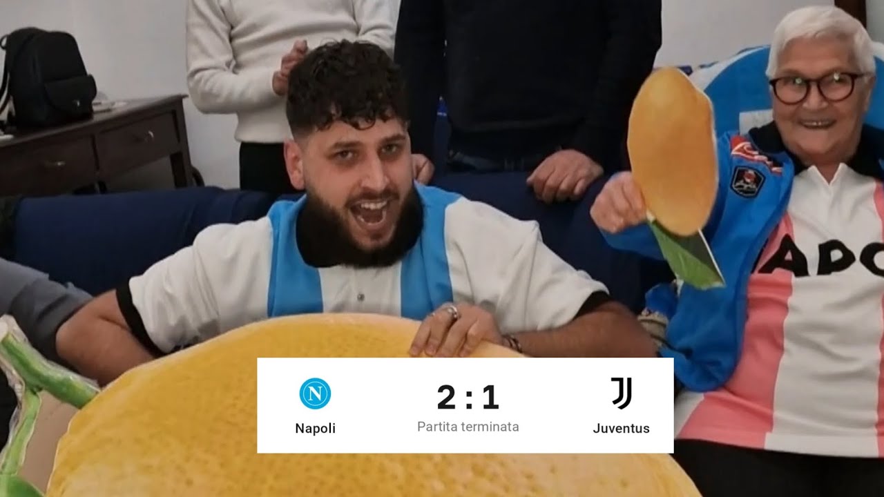 Napoli-Juventus 2-1  Reaction💙