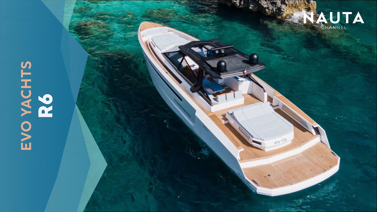 R6 - il walkaround transformer di Evo Yachts - Yacht tour