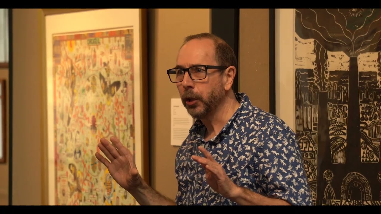 Art in Focus at South Shore Arts, Tony Fitzpatrick Highlight