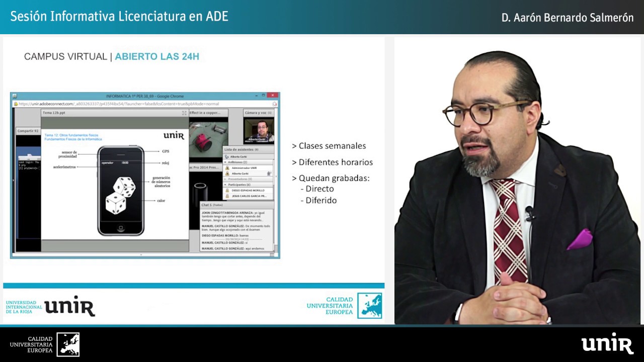 Sesión Informativa Licenciatura Administración de Empresas | #UNIRméxico