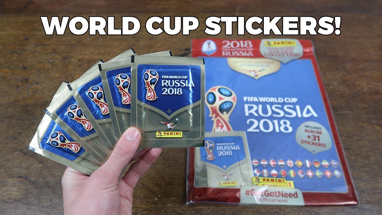 PANINI WORLD CUP 2018 STICKERS! Starter Pack Opening