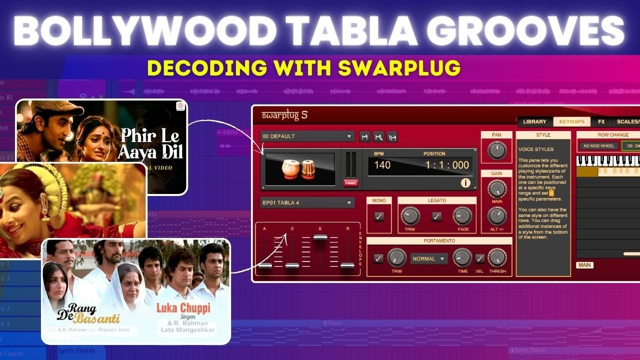 Decoding MOST POPULAR Bollywood Tabla Groove with Swarplug! HINDI