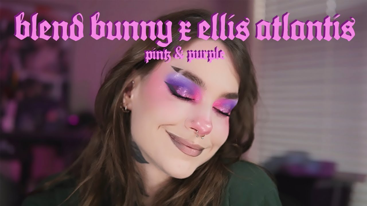 BLEND BUNNY X ELLIS ATLANTIS PURPLE & PINK LOOK