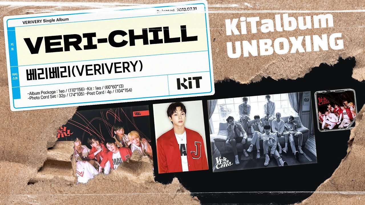 VERIVERY [VERI CHILL] KiT Album UNBOXING l 베리베리 '베리 칠' 키트앨범 언박싱