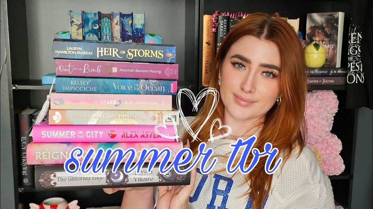 SUMMER TBR - 8 Books I need to read this Summer ☀️ 😮‍💨 😍