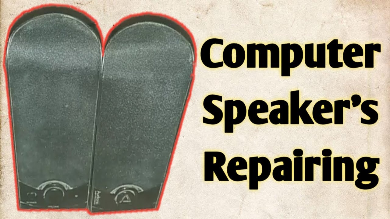 How To Repair Computer Speakers At home in Urdu Hindi