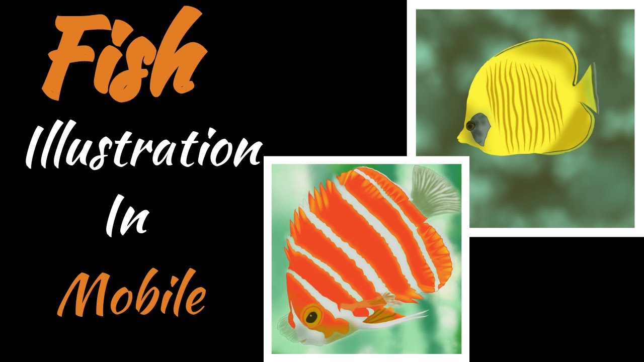 From Beginners to Pro:Mobile Fish Illustration Guide for Artist #digitalart #art #fish #fishdrawing