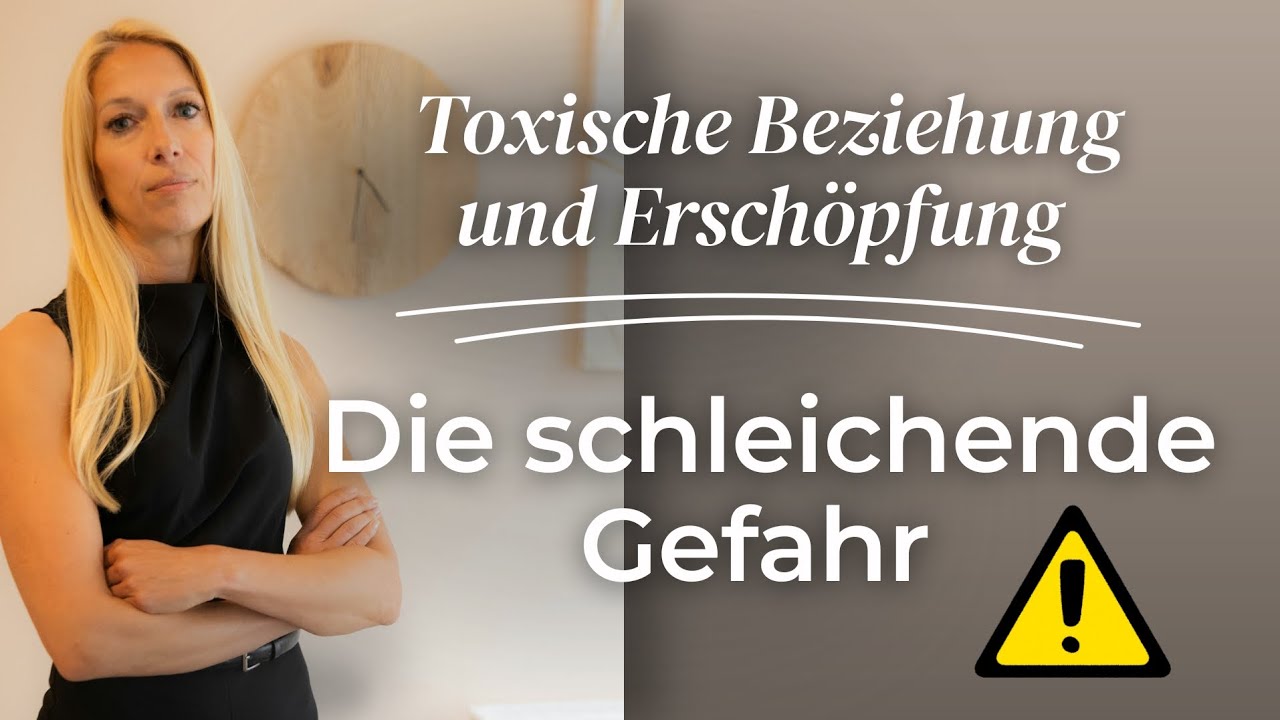 Toxische Beziehung und Erschöpfung: Erkenne ob das, was du erlebst, 