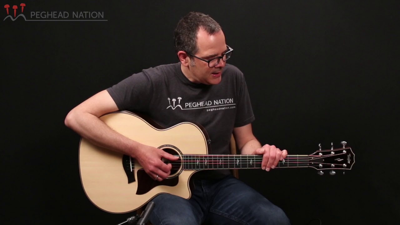 Taylor 814ce DLX V-Class Demo from Peghead Nation