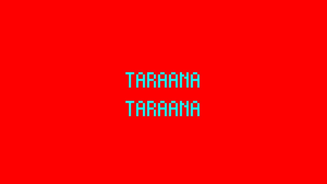 som. - TARAANA (official lyric video)