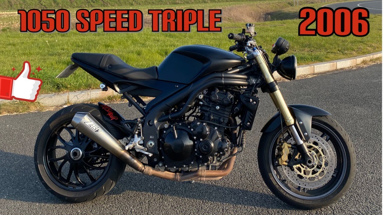 Test Speed triple 1050 de 2006 👌