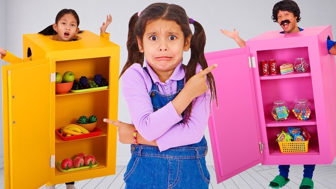 Ellie Aprende Comer Bien con Almuerzo Escolar Saludable para Niños y Más Cuentos Divertidos