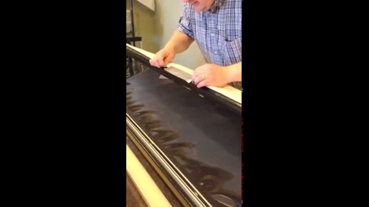 Easy Way to Replace Canvas Leaders on Gammill and Statler Longarm Quilting Machines