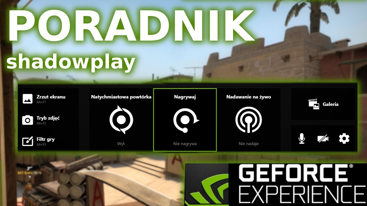 NAJPROSTSZY i DARMOWY program do nagrywania [NVIDIA shadowplay Poradnik 2020]