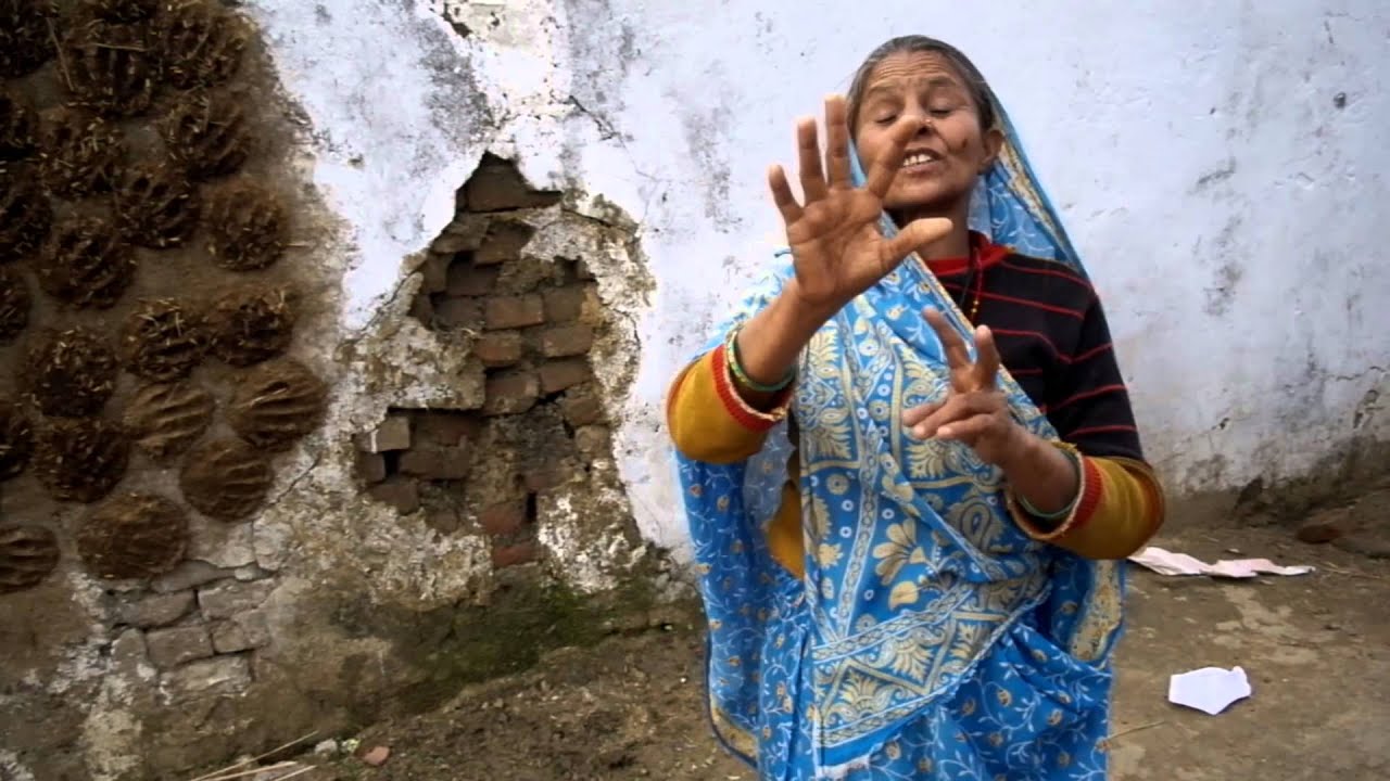 Cow dung, an Indian fuel