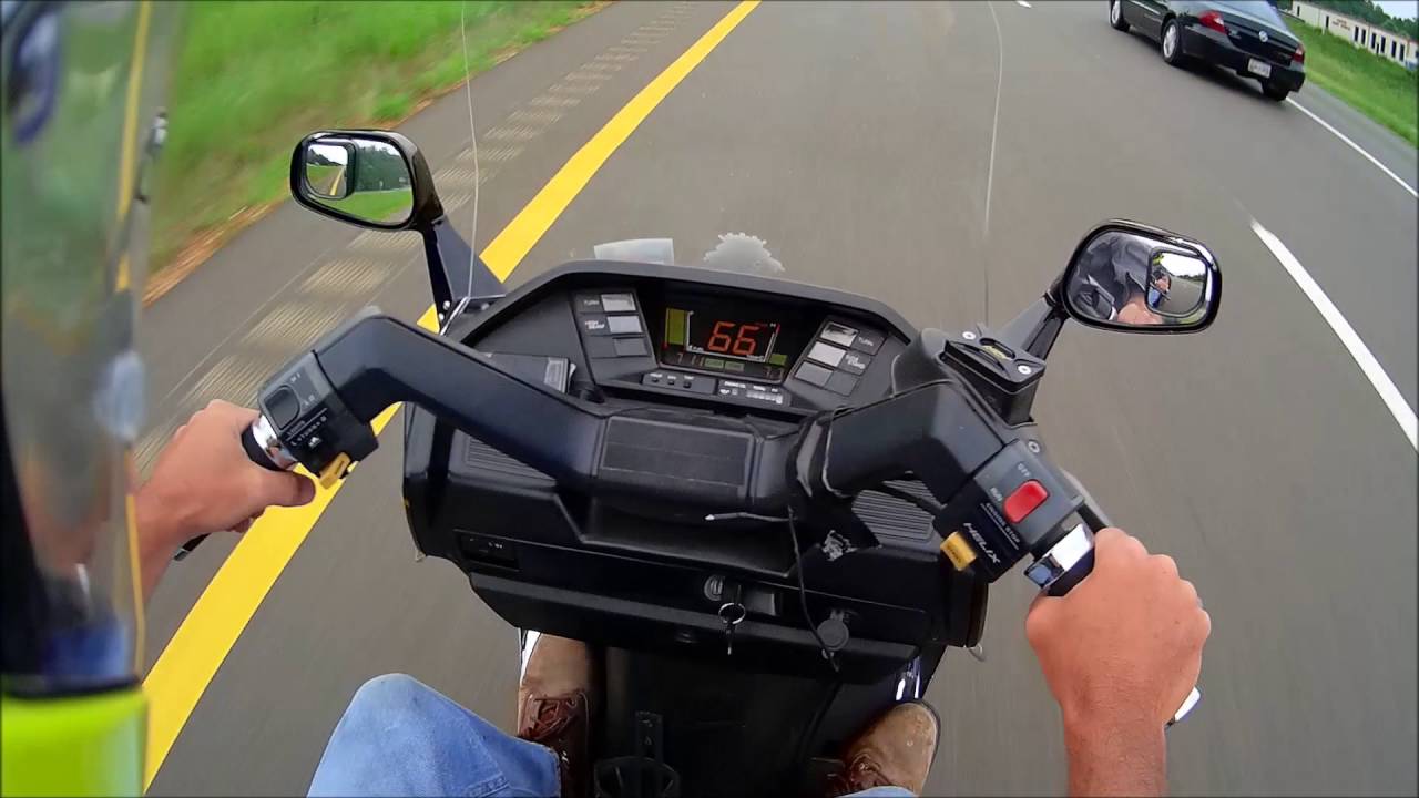 1996 Honda Helix, 24g Rollers & new clutch test run.