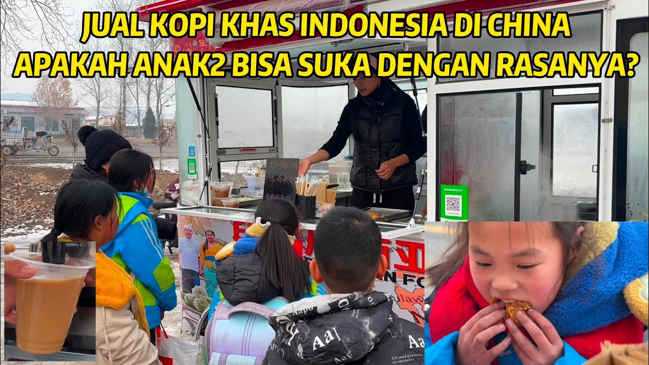 JUAL KOPI KHAS INDONESIA DI CHINA, PELANGGAN LAMA WANGLEYAO AKHIRNYA DATANG KARNA KANGEN MAKANANKU