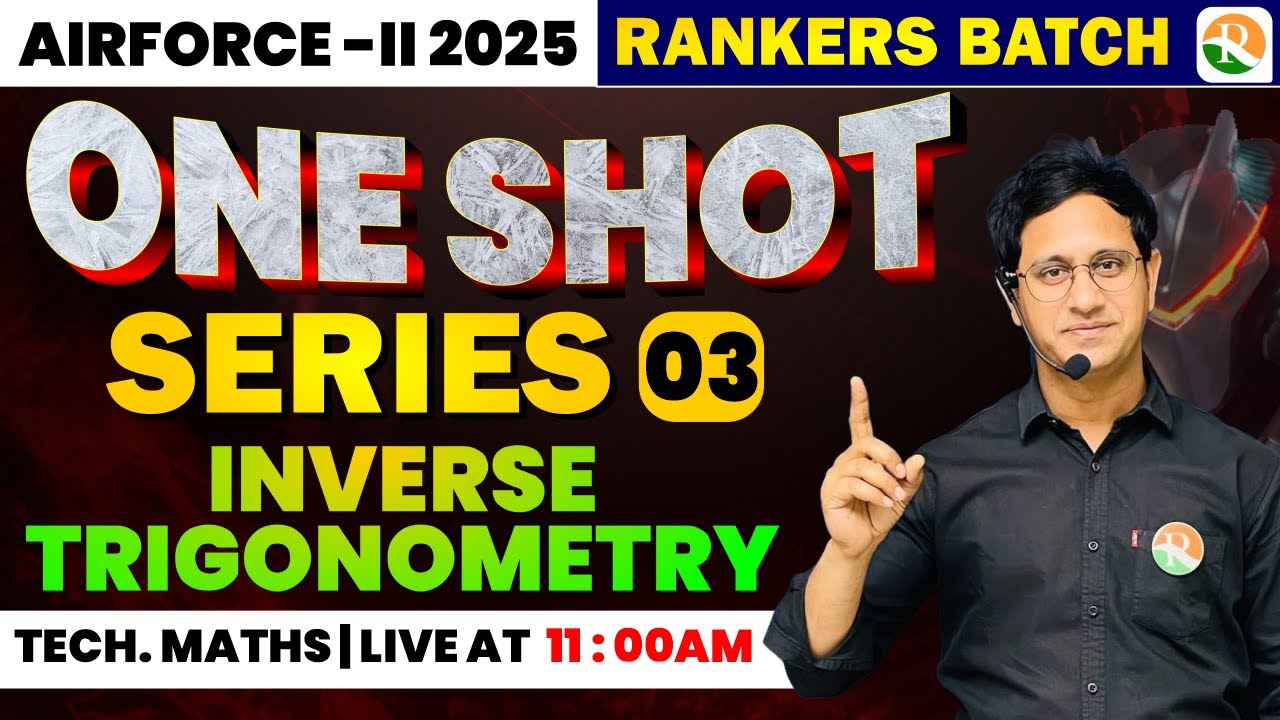 Maths One Shot Series -03 | Airforce Complete Maths | Airforce Maths Classes | Airforce Exam 2024