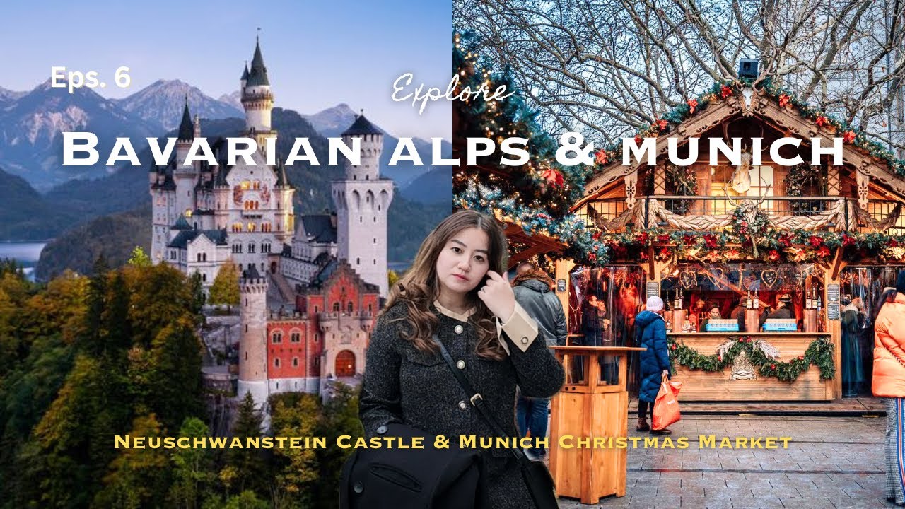 EXPLORING MUNICH & NEUSCHWANSTEIN CASTLE | A Magical Winter Day in Bavaria