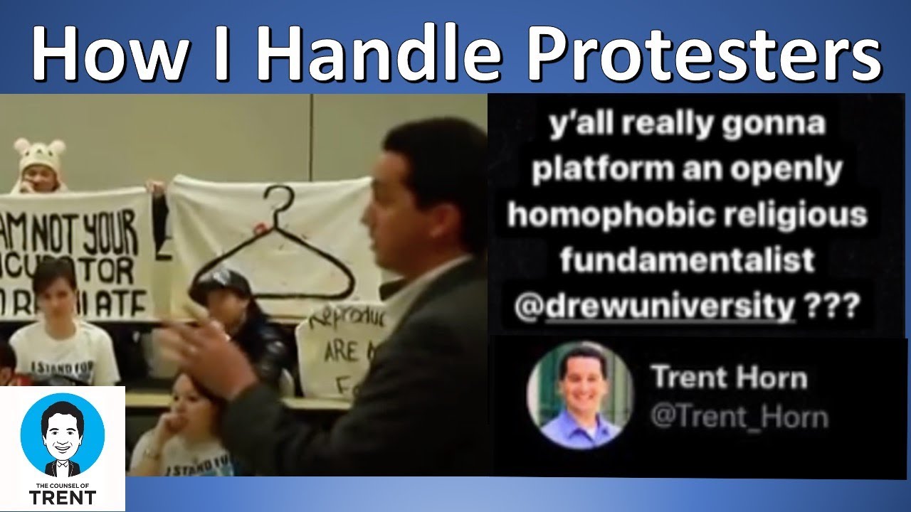 How I handle protesters on campus