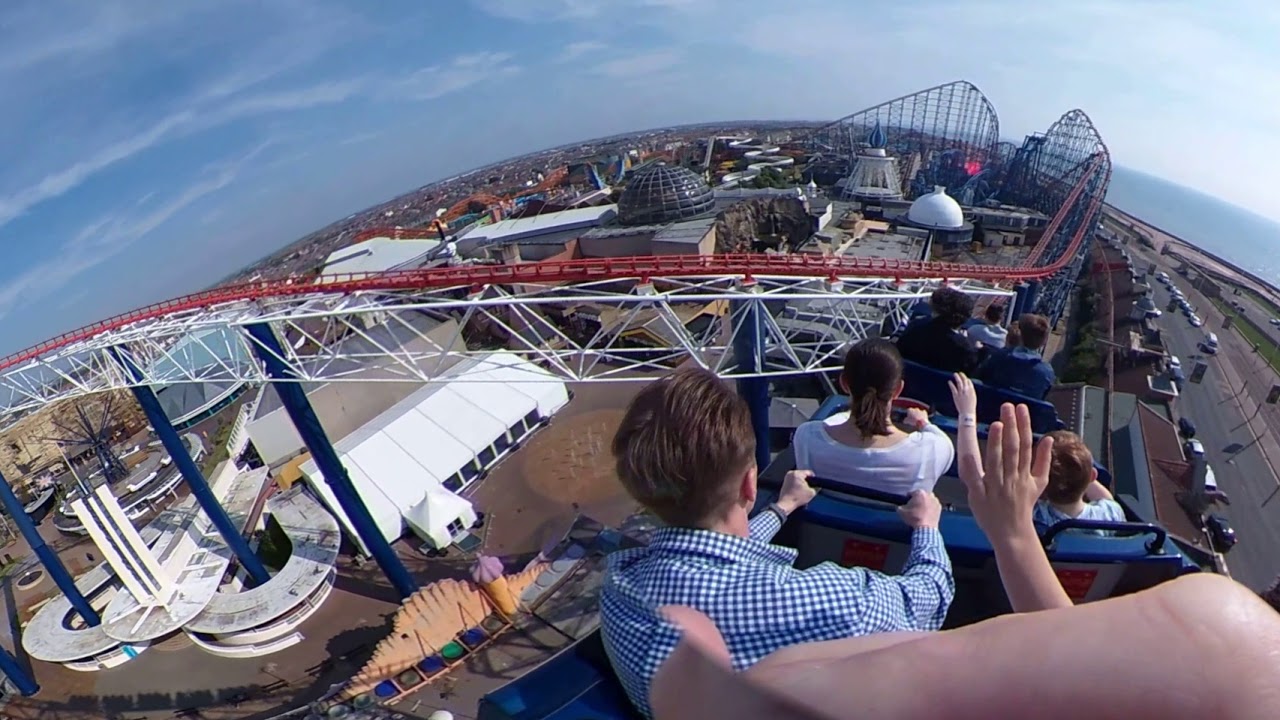 The Big One - Blackpool Pleasure Beach (On Ride 360 Degree)