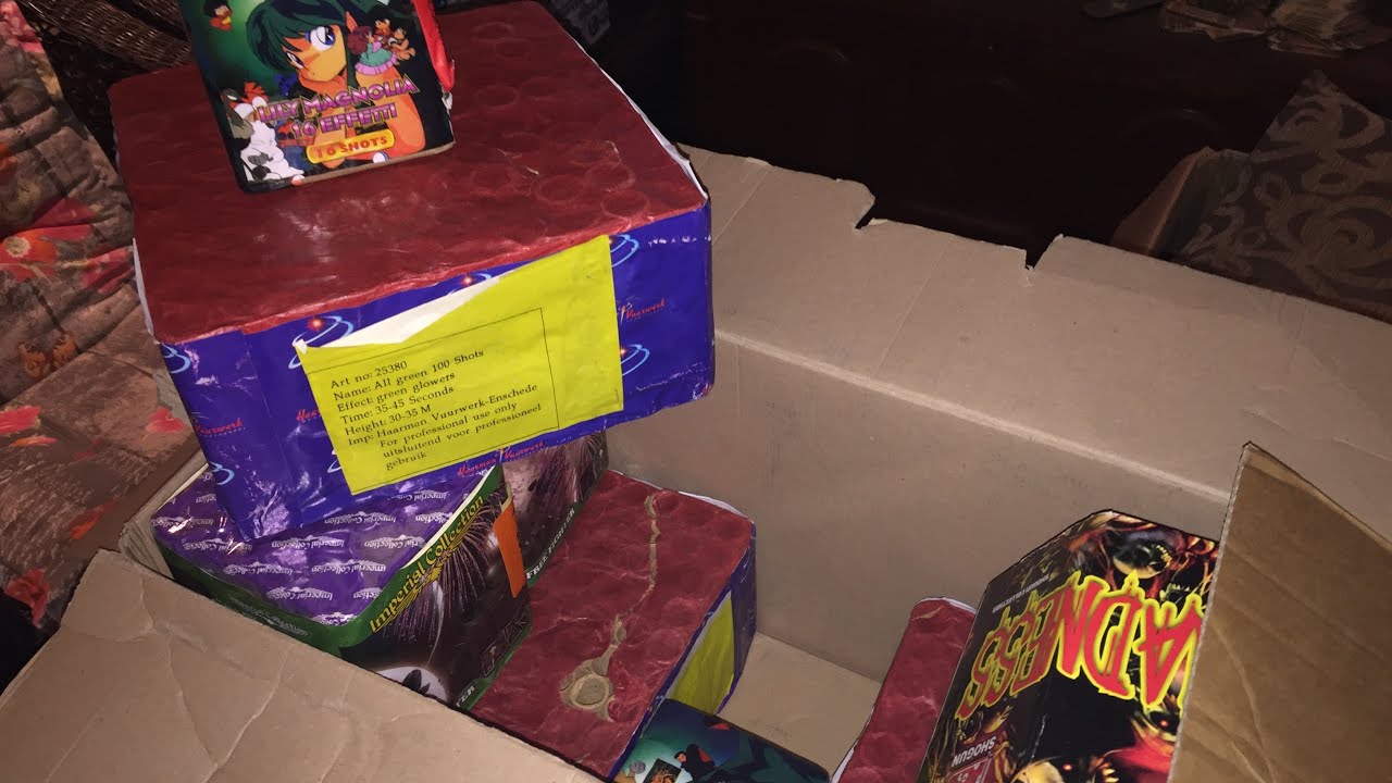 Oud vuurwerk door de jaren heen. Deel 1