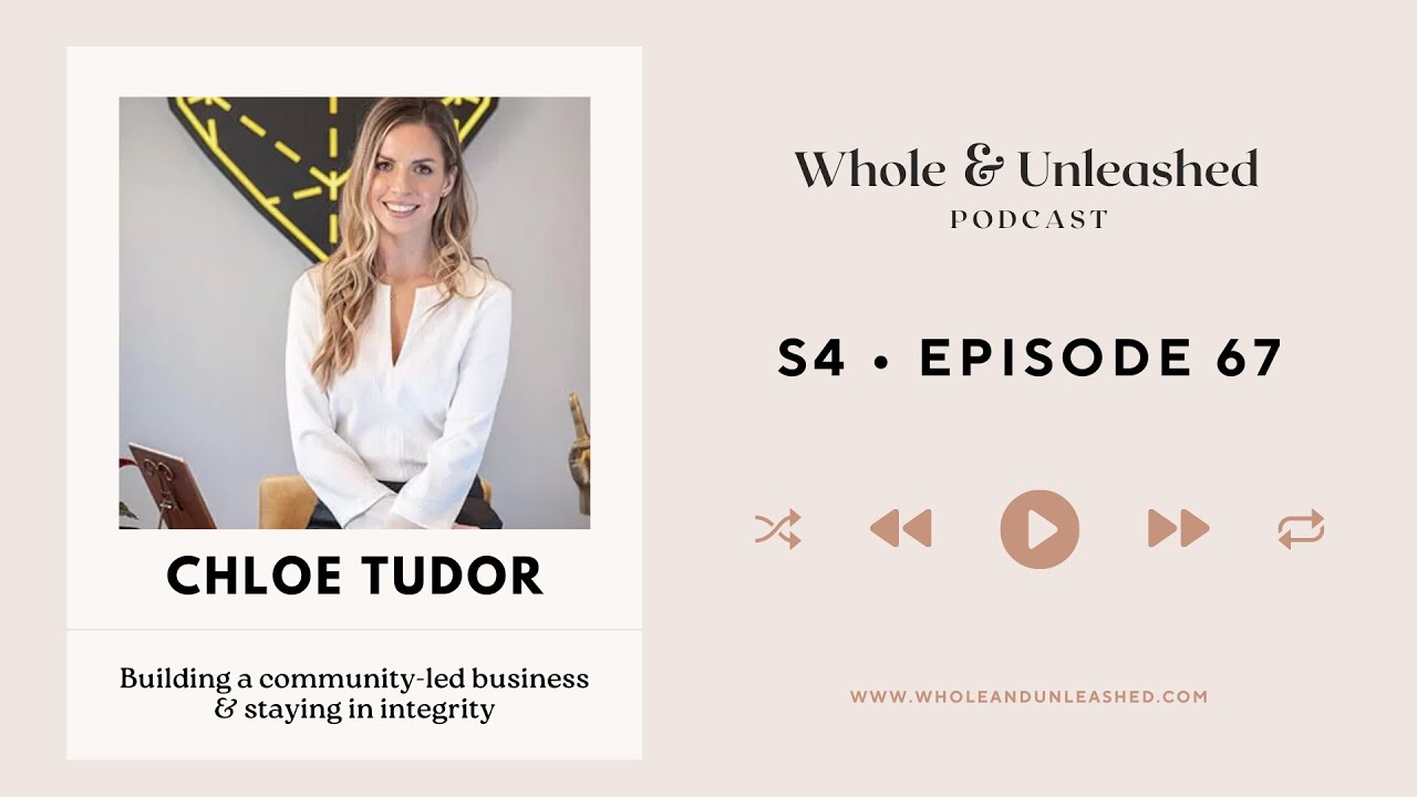 Chloë Tudor on building a community-led business and staying in integrity