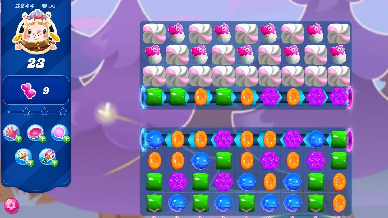 Candy Crush Saga LEVEL 3244 NO BOOSTERS (new version)🔄✅