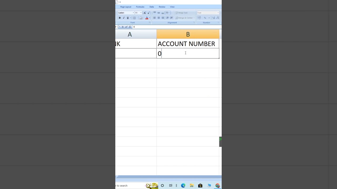 add zero before number in excel