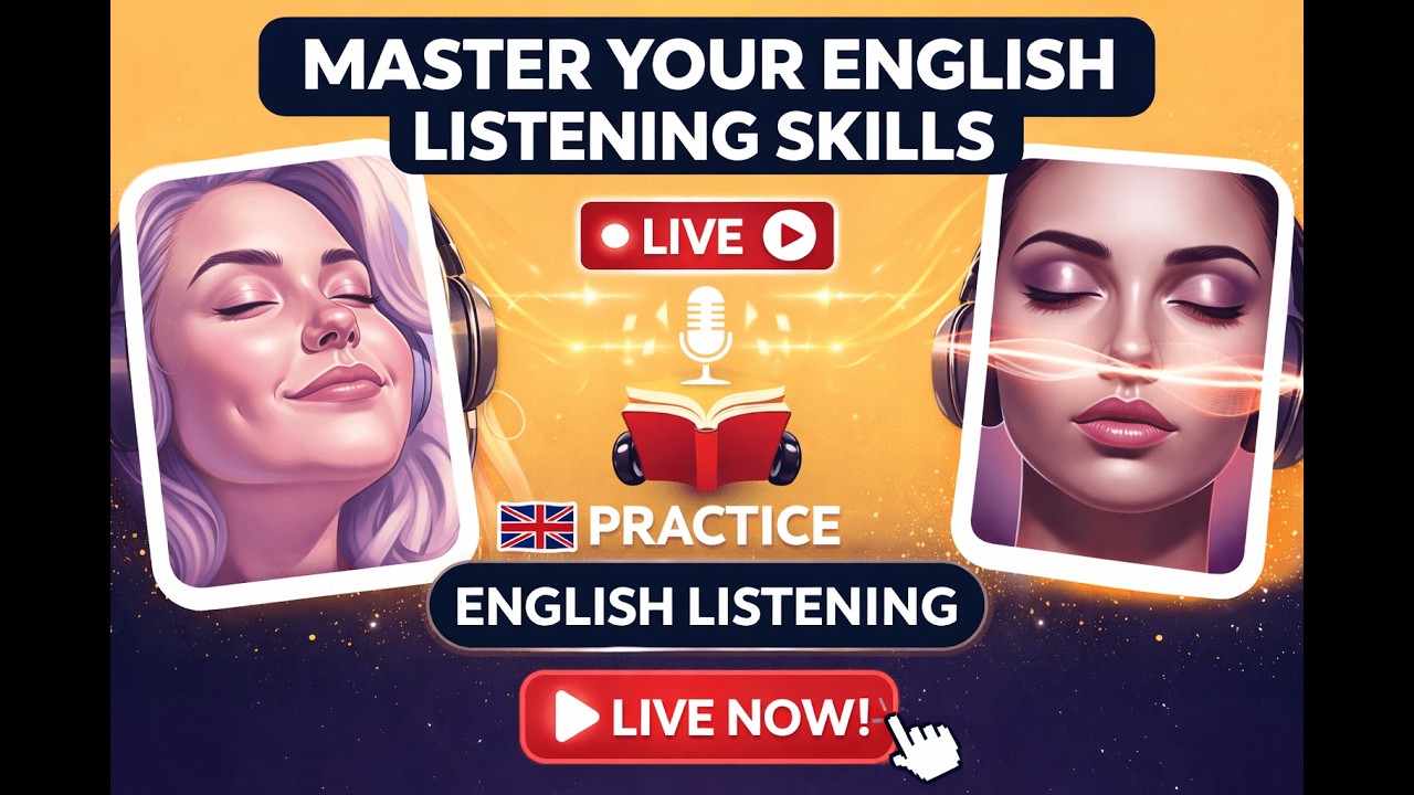 Master your English Listening Skills l Listening English American Accent