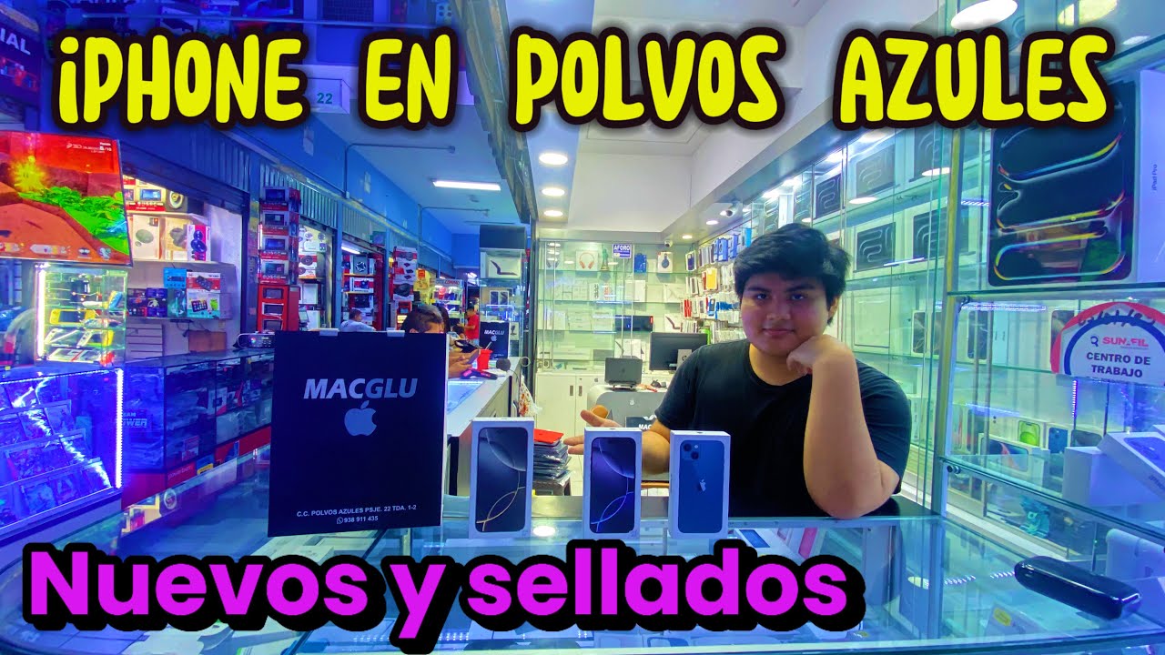 PRECIOS ACTUALES DE IPHONE en POLVOS AZULES CON GARANTÍA !!!