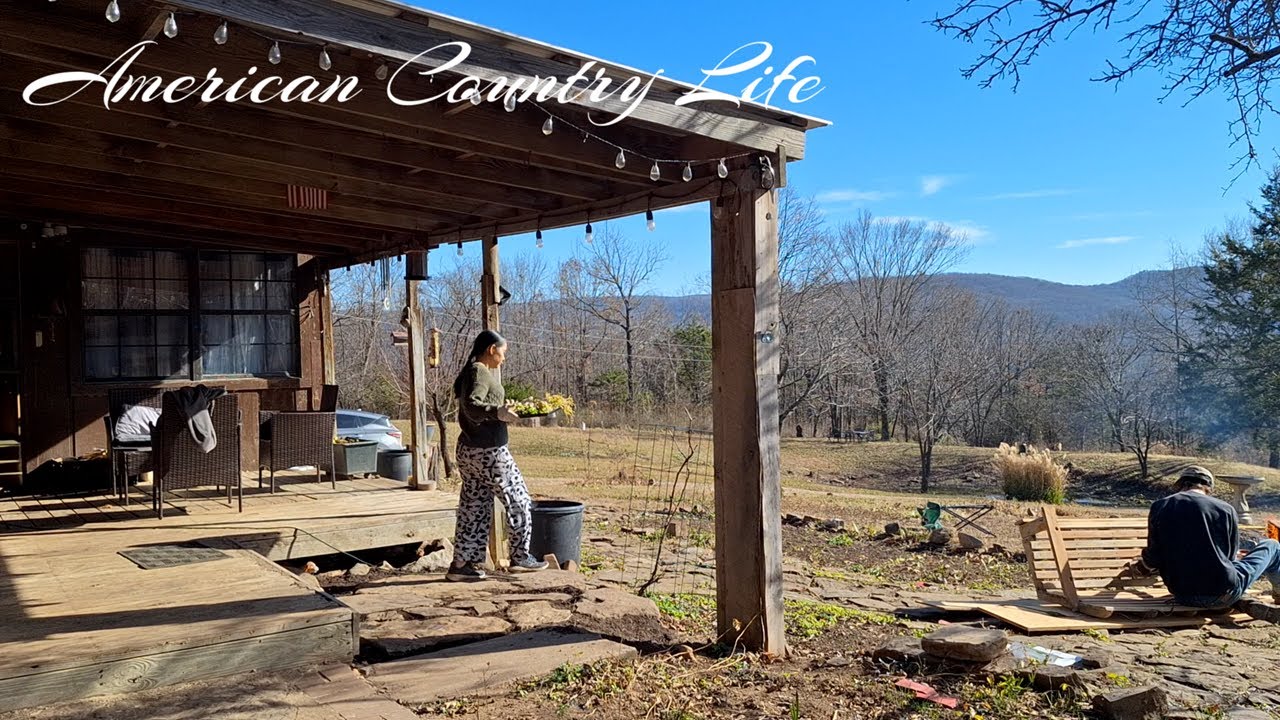 Work hard and eat good, Country Life is the best\ Garden in the bedroom