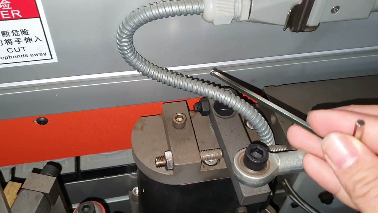 Hướng dẫn chỉnh keo máy dán cạnh Funing