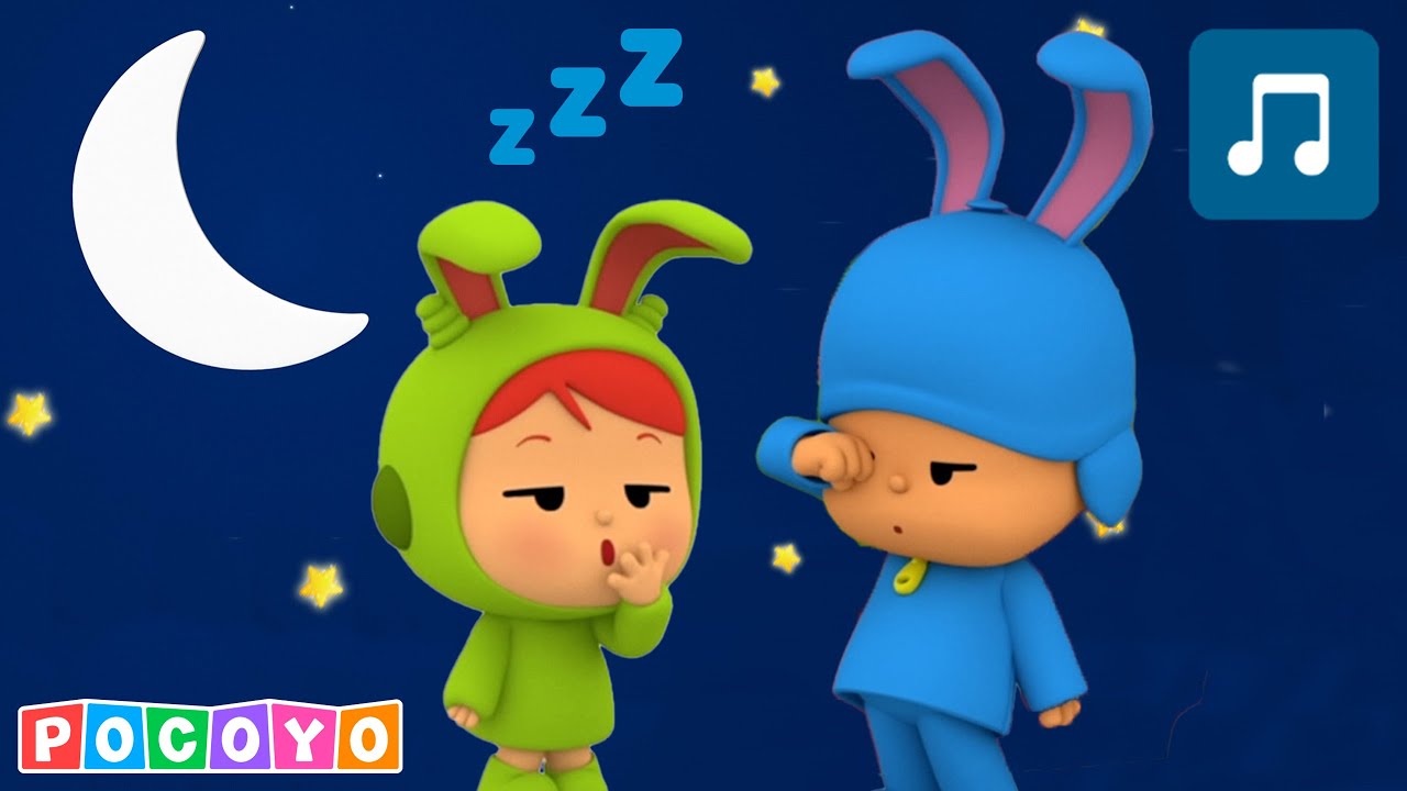 🐰 La canci&oacute;n de los conejitos dormidos 🎶  Pocoyo 🇪🇸 Espa&ntilde;ol | canciones para ni&ntilde;os
