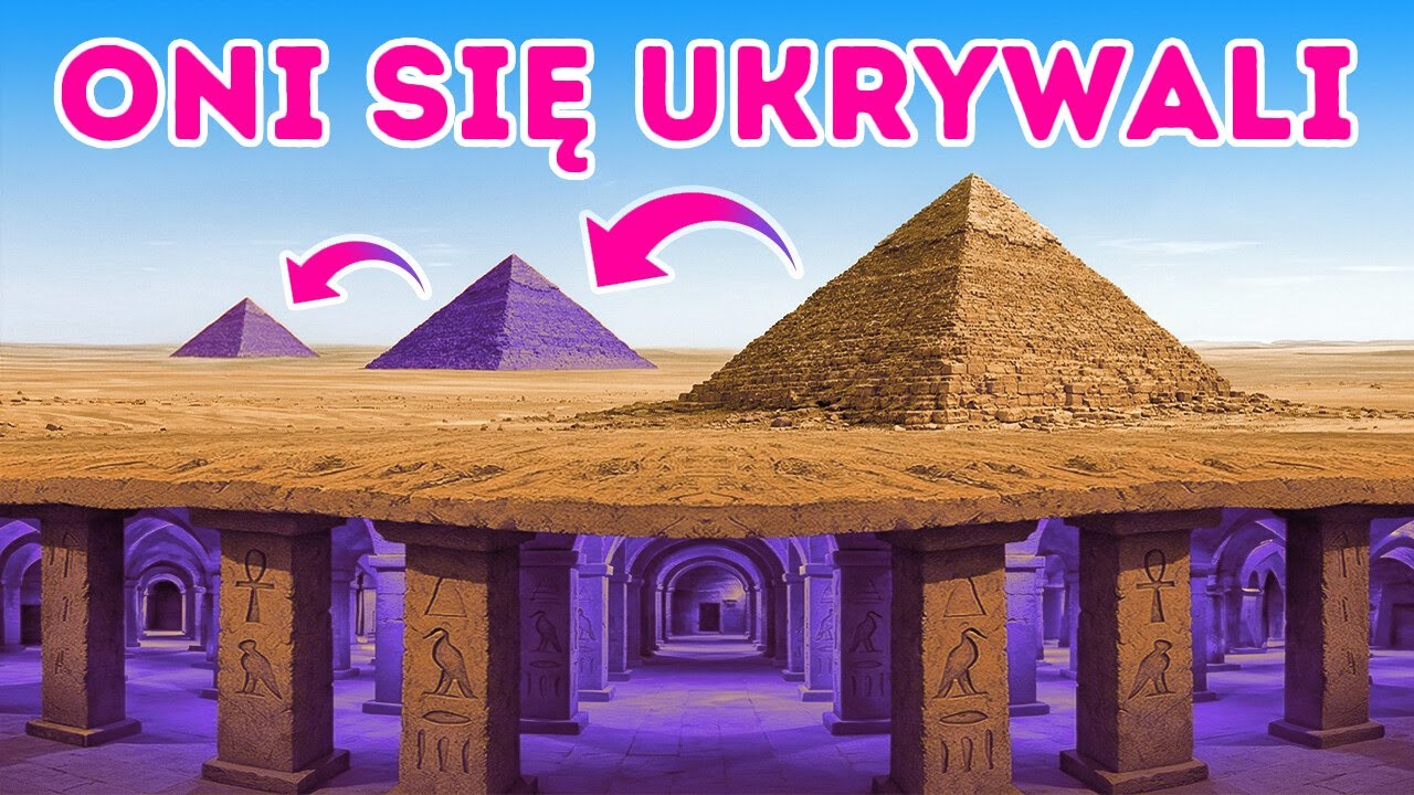Ukryte Komory pod Piramidami Odkryte &mdash; To Może Zmienić Historię