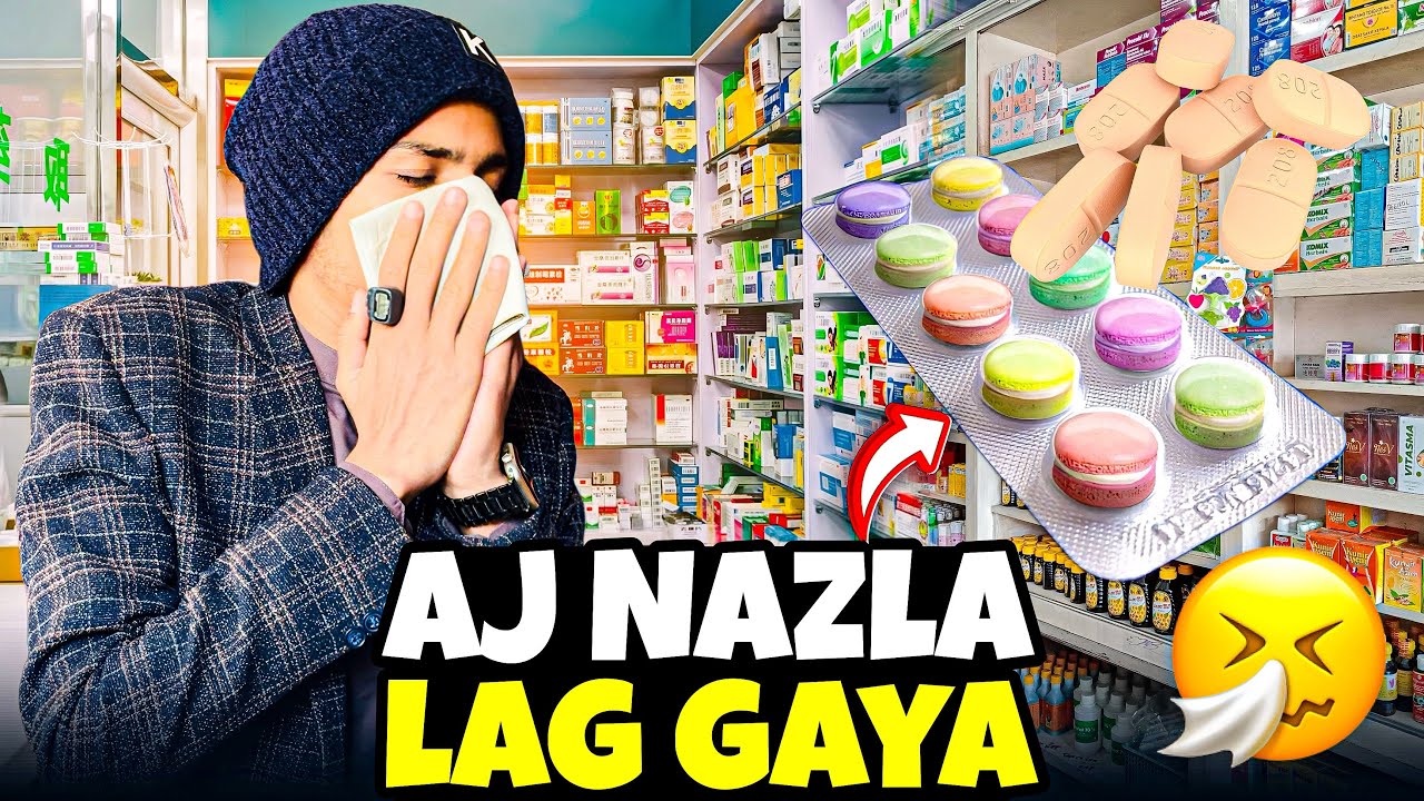 Aj Nazla Lag Gaya 🤧 | Medicine Shopping Vlog | Real Life Routine | Funny Daily Vlog