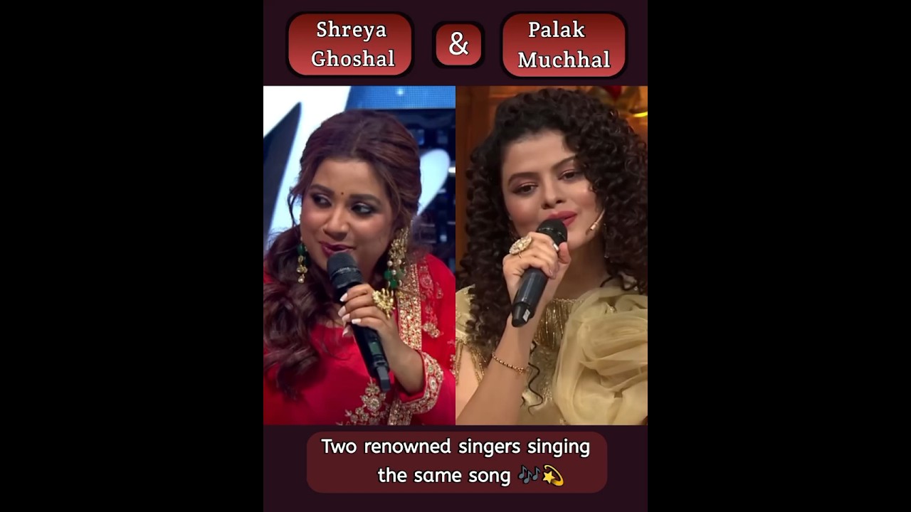 Shreya Ghoshal & Palak Muchhal Singing Aji Rooth Kar Ab #shreyaghoshal #palakmuchhal
