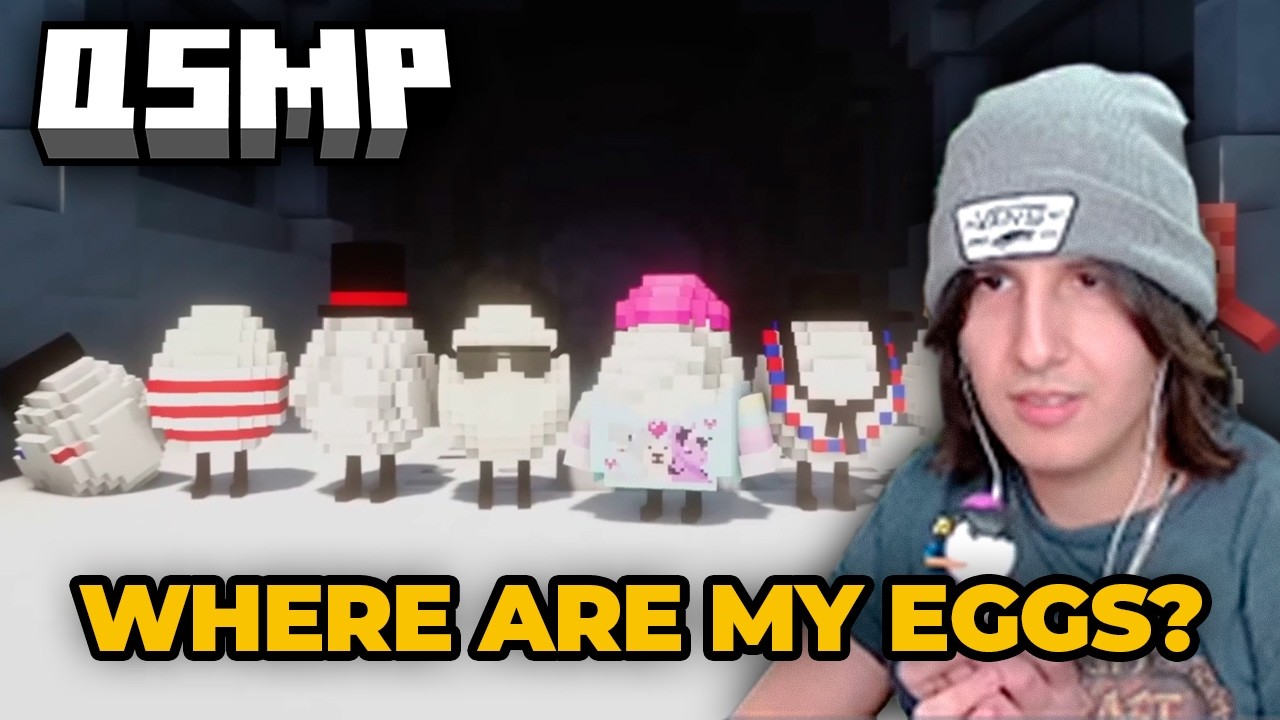 MISSA REACTS TO THE FINALE OF THE EGGS ON QSMP | KARMA EXTRA