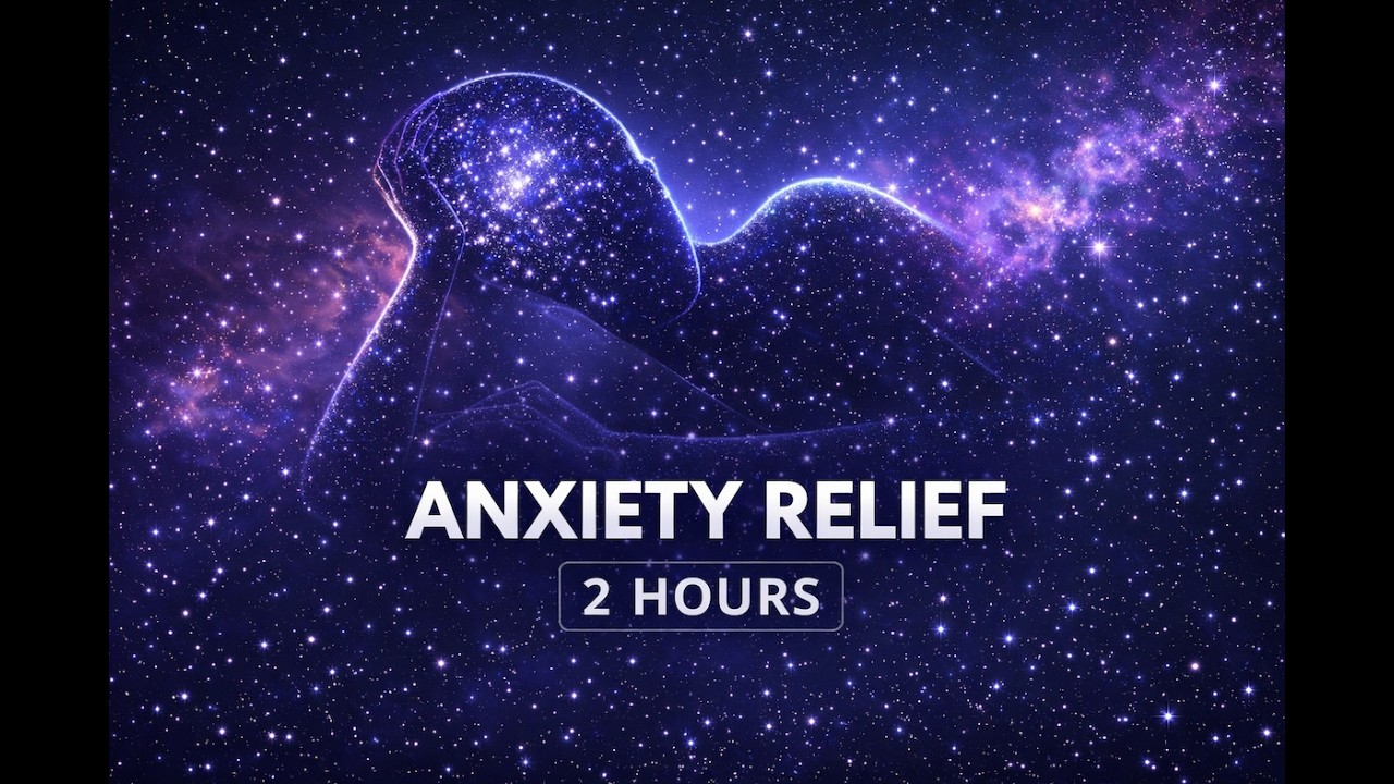 2 HOURS Anxiety Relief | Calming Nebula Ambience
