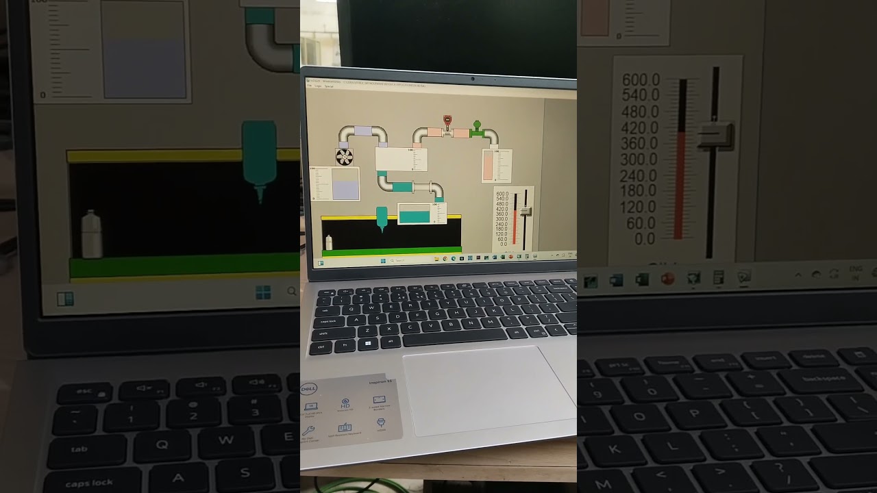 Intouch SCADA (Bottle filling Project)